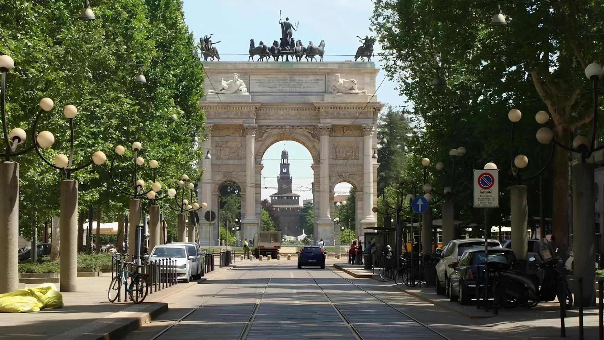 Charming Milanese Aparment Lägenhet Exteriör bild